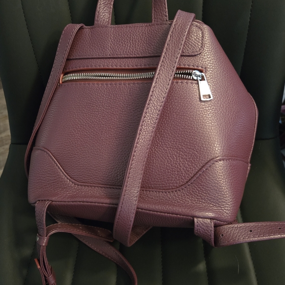 Leather Mini Backpack - Picture 2 of 5